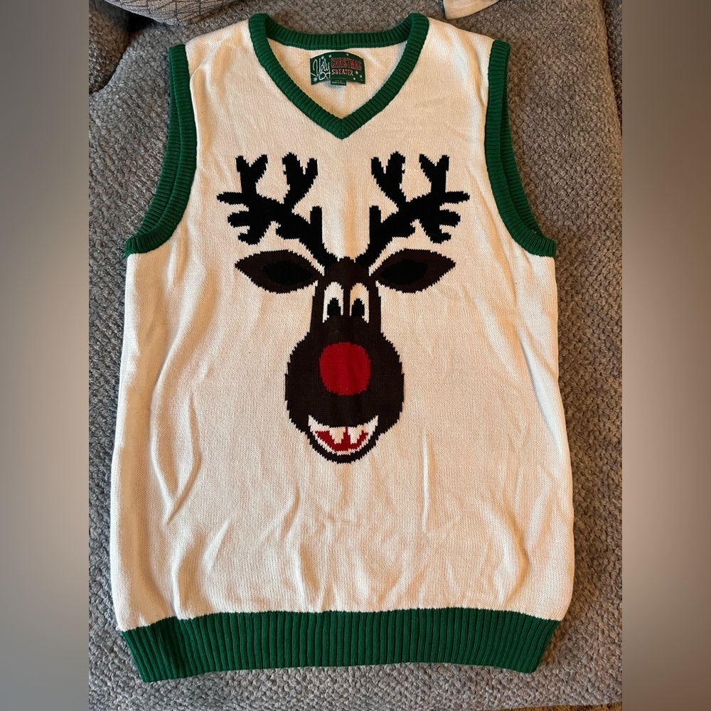 Ugly Christmas Sweater vest